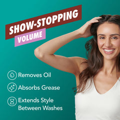 Batiste Volumizing Dry Shampoo pump dispenser for easy, mess-free application