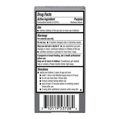 Pack of six Lumify eye drops front view for multi-pack convenience.