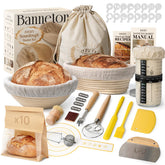 BAVIFY sourdough starter kit contents for home baking
