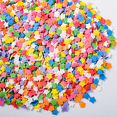 Bayep Rainbow Sprinkles bottle showing color and texture for cake decorating