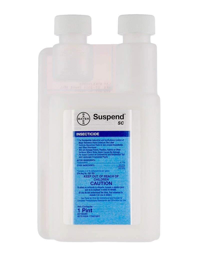Bayer Suspend SC bottle pour for fast pest knockdown and broad control