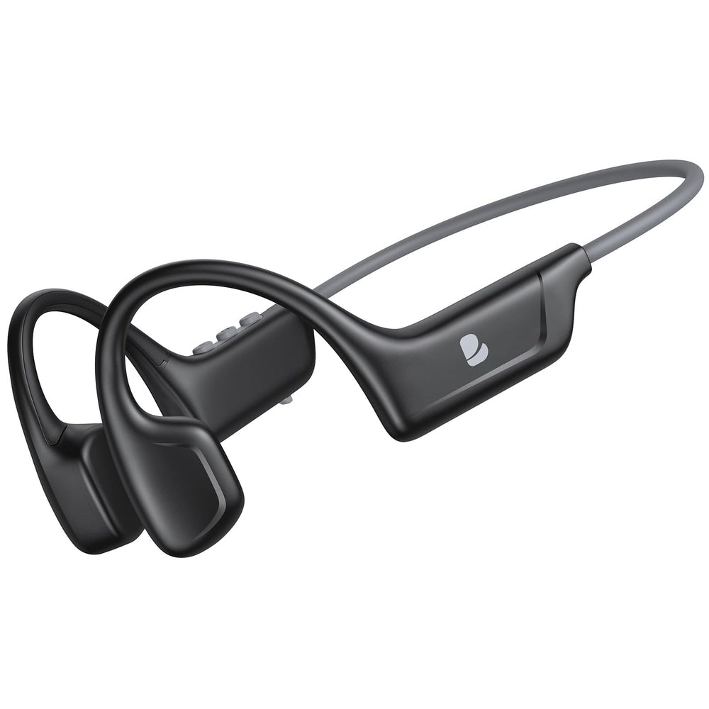 Bayhanc bone conduction headphones for open-ear comfort during running.