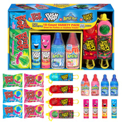 Bazooka Candy Brands Easter 18-count variety box shown for party favors and gifting.