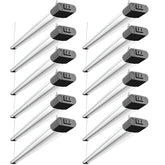 BBOUNDER 12-pack LED shop light with reflector brightens garage spaces efficiently