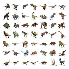 BBPOOL Jurassic dinosaur stickers on skateboard express style and personality