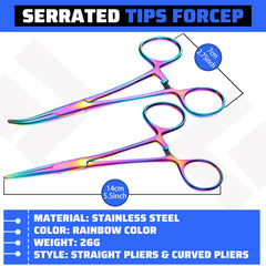 BBTO full serrated jaws grip small objects securely.