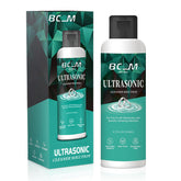 Bcom Ultrasonic cleaner bottle pour for easy dispensing and quick cleaning.