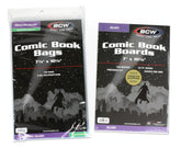 BCW Silver Age bags closeup with resealable closure for secure access.