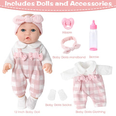 BDDOLL bottle and pacifier accessories support nurturing role-play and feeding practice.