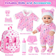 BDDOLL clothes and accessories pack enhances pretend dressing