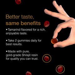 Be Bodywise Gold Shilajit Gummies with Ashwagandha and Gokshura blend.
