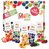 Be MY Mate Mate Fruit Bars variety 40-pack, convenient clean snack for active days.