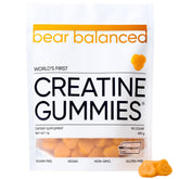 Bear Balanced Creatine Gummies bottle for convenient daily energy support