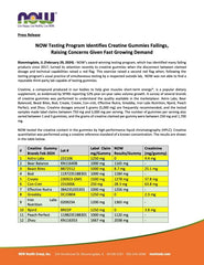 Bear Balanced Creatine Gummies label shows Creapure and ingredients for clarity.