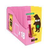 BEAR Real Fruit Snack Splits pack shot for on-the-go snacking