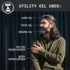Beardbrand oil dropper enabling easy daily application.