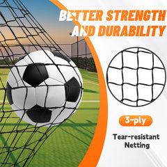Bearwill 4x3ft pop-up goal for quick setup and play.