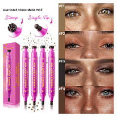 Beauty Glazed Beige Brown shade blends on light skin tones