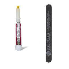 Beauty Secrets nail glue bottle with drip-proof design for clean application