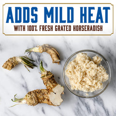 Beaver Brand horseradish sauce on a sandwich adds savory lift