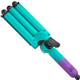 Bed Head Wave Affair three-barrel waver creating quick, voluminous waves for busy mornings