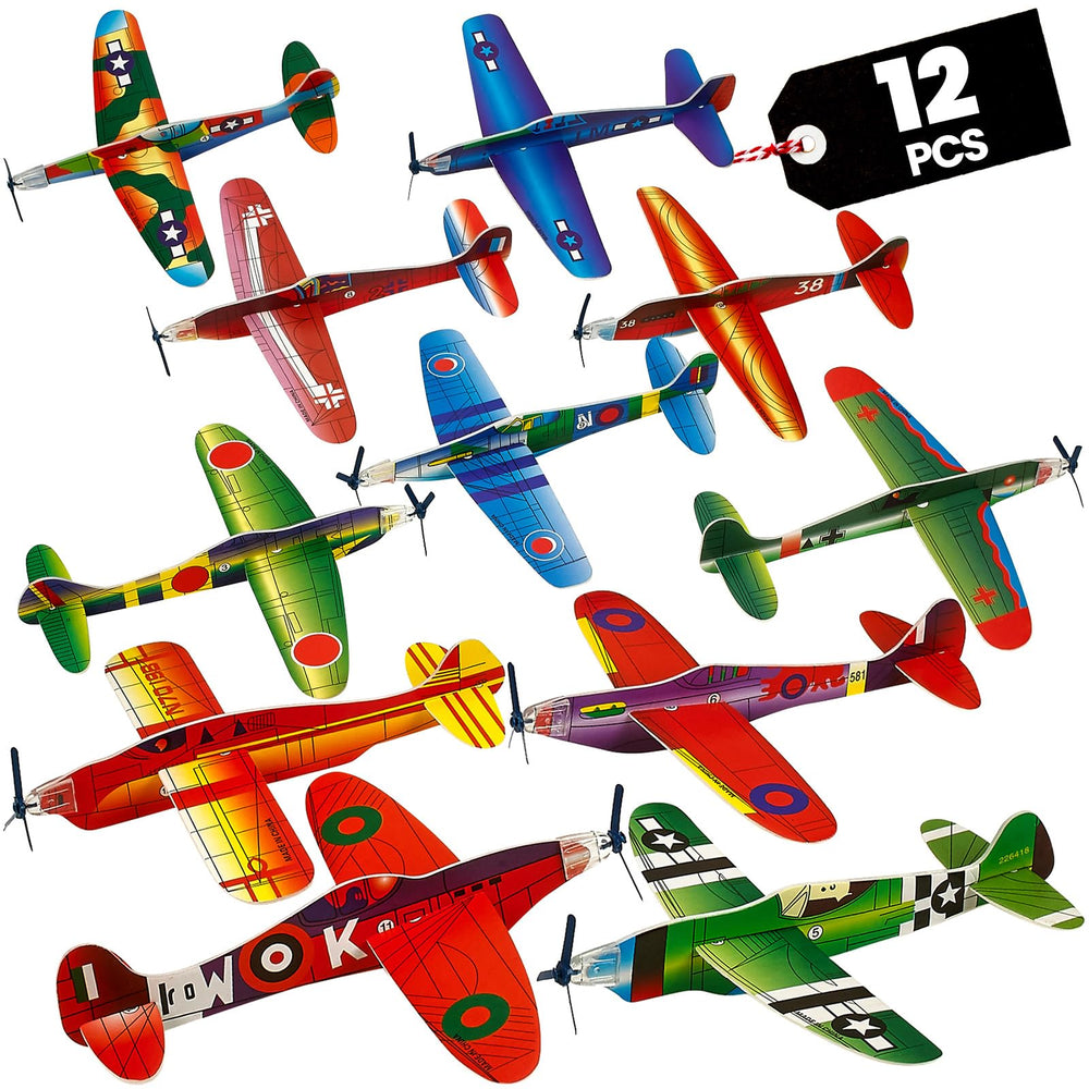 Bedwina glider planes 8-inch bomber soar through the air for outdoor fun