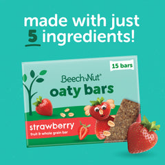 Beech-Nut Oaty Bars packaging boxes: six box set for home and daycare.