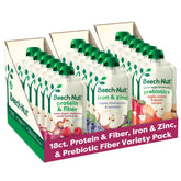 Beech-Nut toddler pouch variety pack front view for on-the-go snacking.