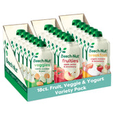 Beech-Nut variety pack packshot showing three blends for babies and toddlers