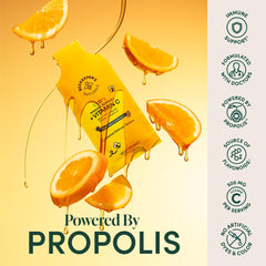 Beekeeper's Naturals kid-friendly dosing sachets for simple use.