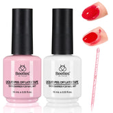 Beetles Liquid Latex pink protects nails and keeps polish edges clean