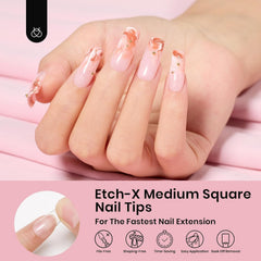 Beetles Nail Tips 12 sizes labeled for quick, perfect fit.