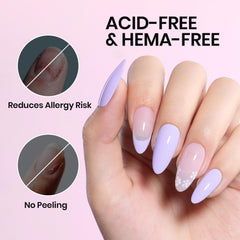 Beetles Protein Nail Primer brush tip delivers smooth priming for durable nails.
