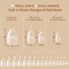 Beetles flat-X almond tips with flush fit for secure wear and reduced lifting.