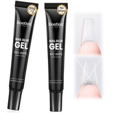 Beetles Solid Nail Glue Gel bottle secures nail tips quickly.