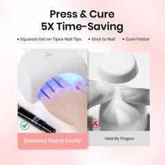Beetles Tipex Nail Glue Gel 20g precision-nozzle enables smooth flow control