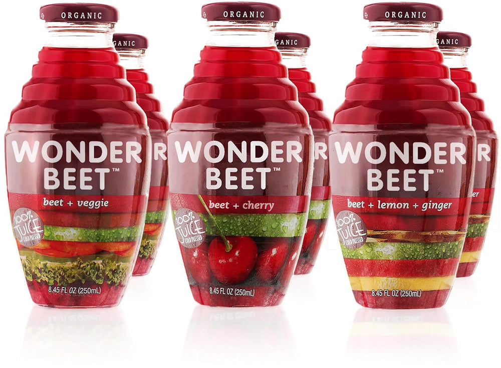 Beetology variety pack front view with three flavors for quick tasting.