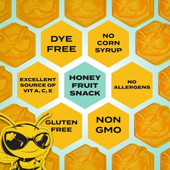 BeeUp dye-free packaging shows clean label appeal for families.