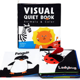 Beiens Soft Baby Books lion page with high-contrast visuals to stimulate early vision