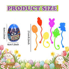 BEIGUO Easter Eggs bright color designs for baskets and classroom rewards.