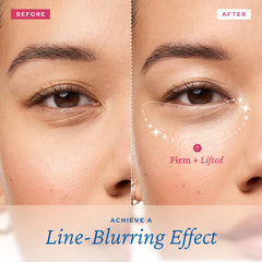 close-up of belif eye serum gel texture for refreshing hydration