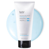 belif Jelly Hydrating Deep Cleanser bottle shows premium packaging and branding