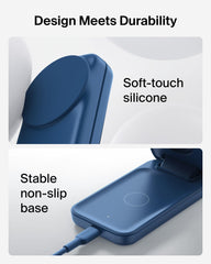 Belkin compact travel foldable design for on-the-go charging.