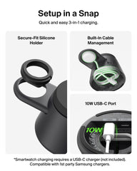 Belkin UltraCharge 3-in-1 charger supports iPhone 17 with fast charging.