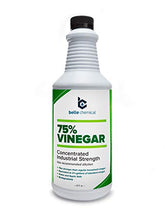 Belle Chemical 75% Pure Vinegar bottle front for heavy-duty cleaning tasks.