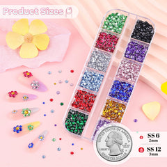 BELLEBOOST tweezers and pickup pencil enable precise placement during nail art.