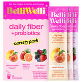 Belli Welli fiber powder travel pack on-the-go digestion support