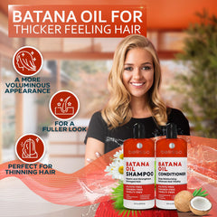 Bellisso Batana Oil Conditioner bottle front emphasizing hydration and manageability