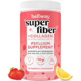 Bellway Super Fiber Powder Strawberry Lemonade supports gut health and skin radiance