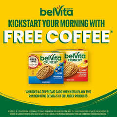 Belvita blueberry breakfast biscuits serving plate – ready-to-eat breakfast